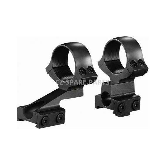 Mount CZ550/557, 2-pieces, see-through, extended