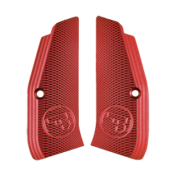 Grips CZ 75 D Compact long checkered red