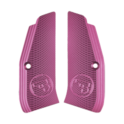 Grips CZ 75 D Compact long checkered pink