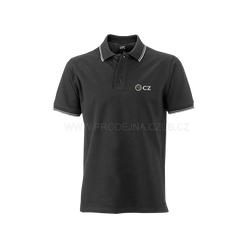 POLO SHIRT CZ, black, size S