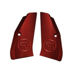 Grips CZ 75/SP01/Shadow long checkered, red