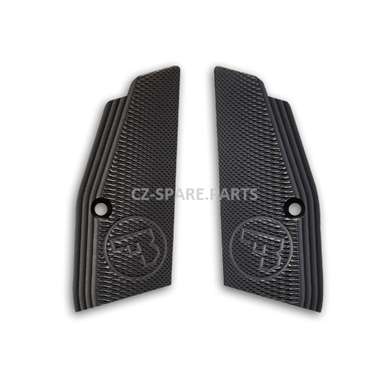 Grips for CZ 75 TS short checkered black